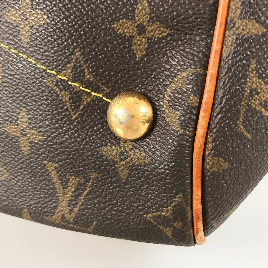 LOUIS VUITTON Monogram Tivoli PM M40143 Hand bag