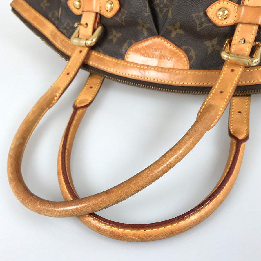 LOUIS VUITTON Monogram Tivoli PM M40143 Hand bag