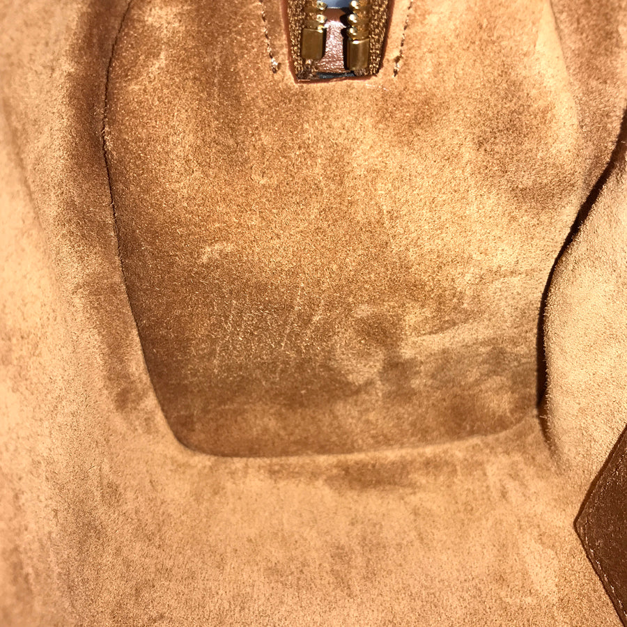 CELINE Triomphe Cuir Small Boston Bag Hand bag