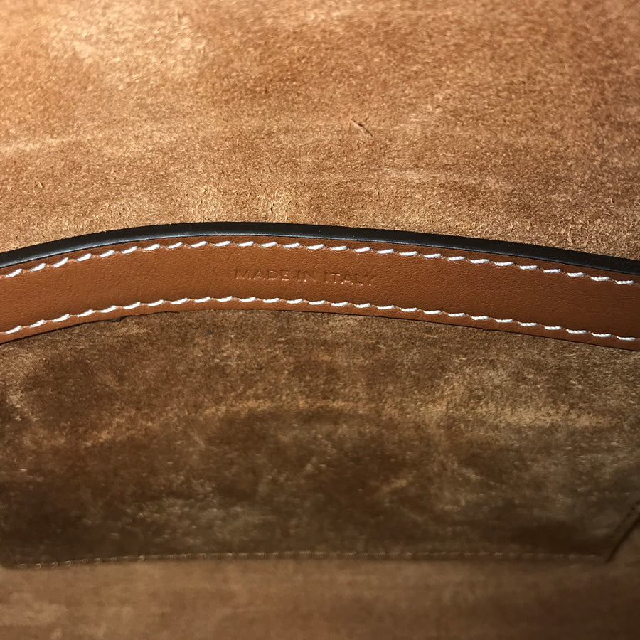 CELINE Triomphe Cuir Small Boston Bag Hand bag
