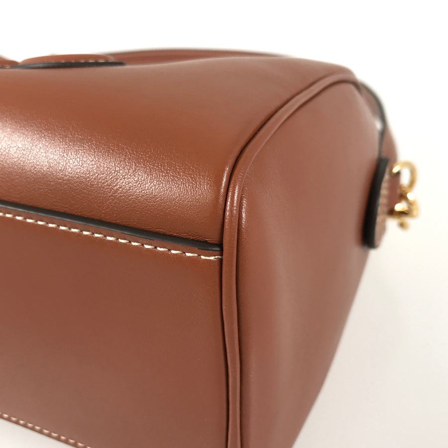 CELINE Triomphe Cuir Small Boston Bag Hand bag