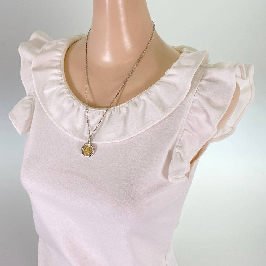 HERMES Sellier Necklace