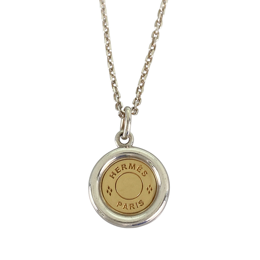 HERMES Sellier Necklace