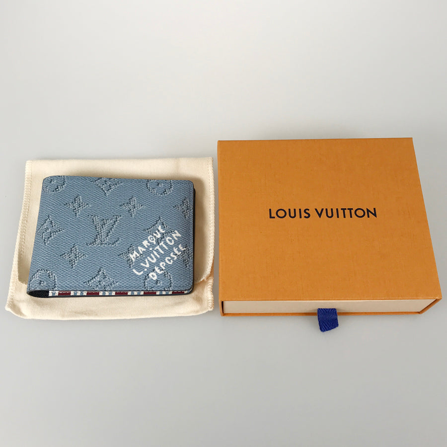 LOUIS VUITTON Monogram Heritage Portefeuille Multiple M14691 Bifold wallet
