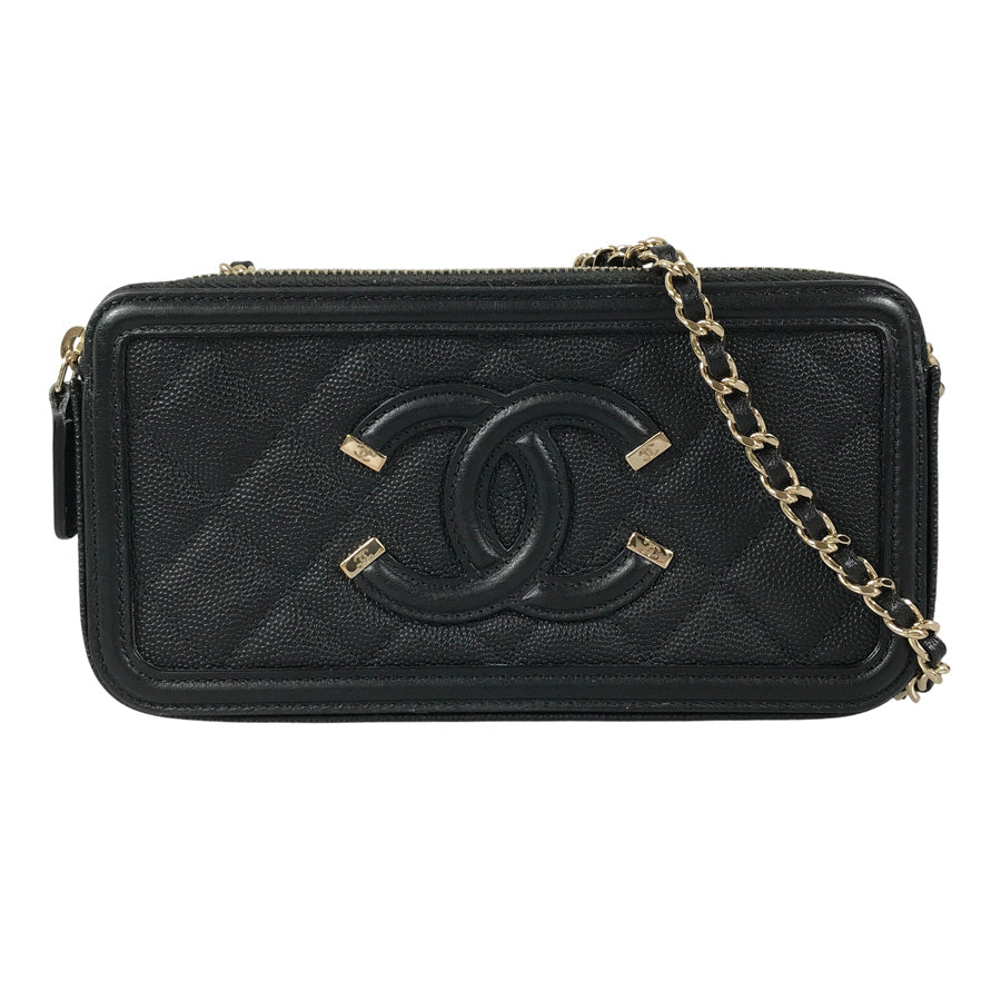 CHANEL CC Filigree Shoulder bag