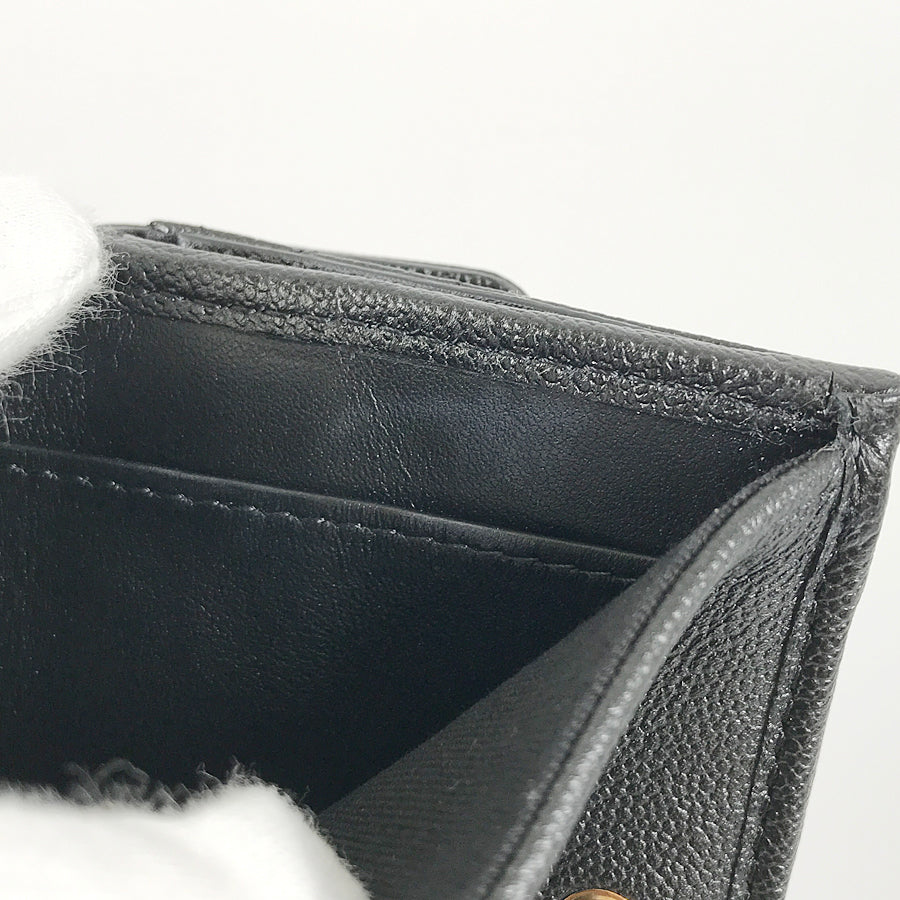 CHANEL Boy Chanel Compact wallet Trifold wallet