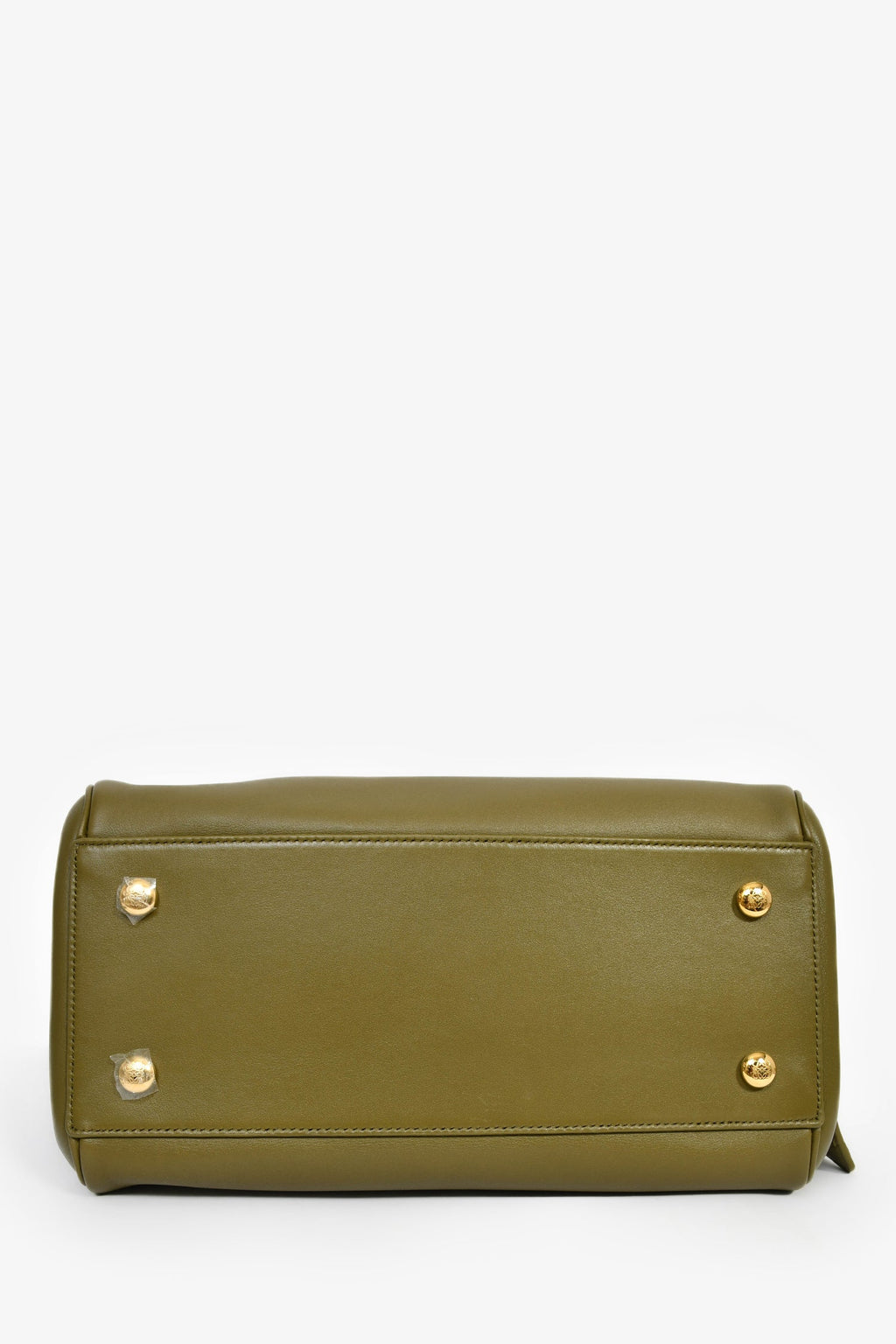 Loewe 2025 Olive Green Leather Medium Madrid Bag