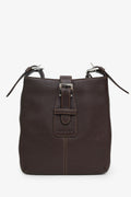 Loewe Brown Leather 'Senda' Crossbody Bag