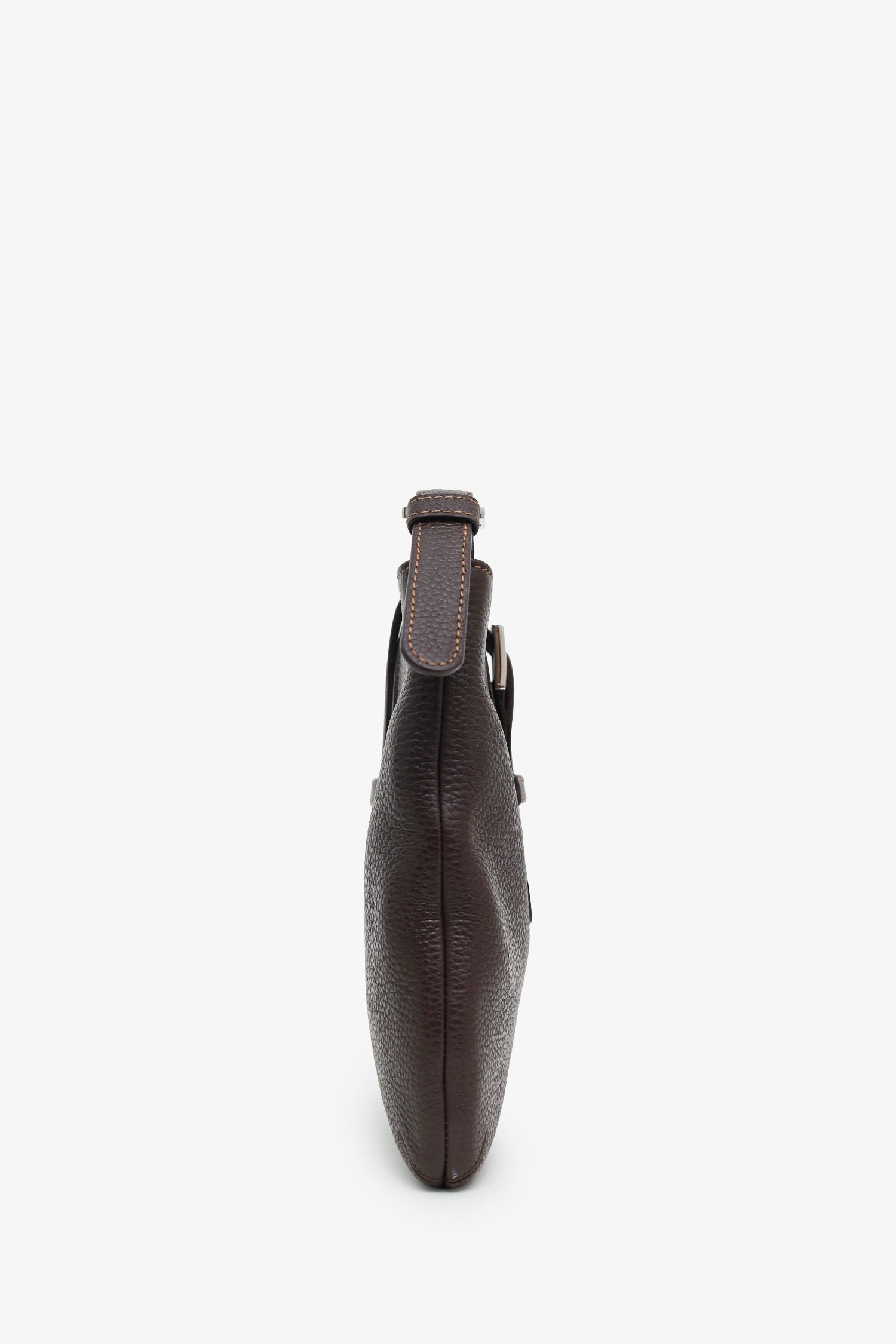 Loewe Brown Leather 'Senda' Crossbody Bag