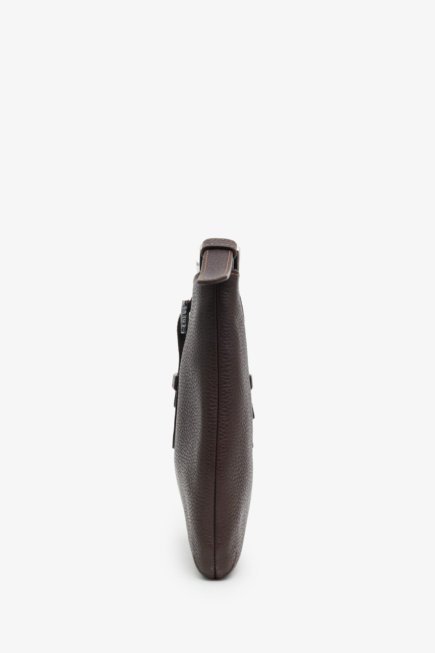 Loewe Brown Leather 'Senda' Crossbody Bag