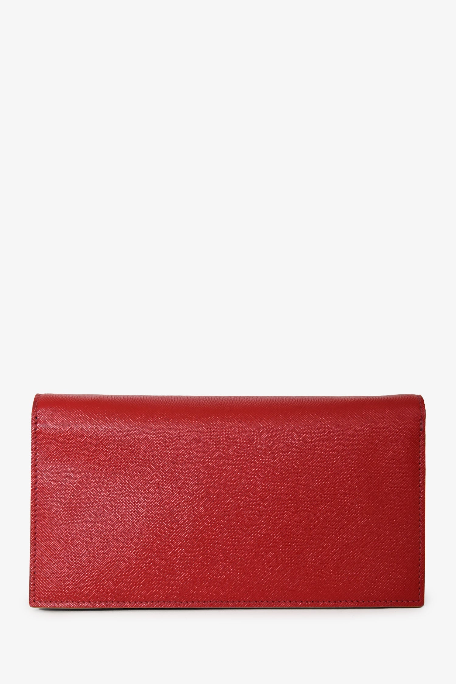 Marni Navy/Blue/Red Saffiano Leather Layered Crossbody