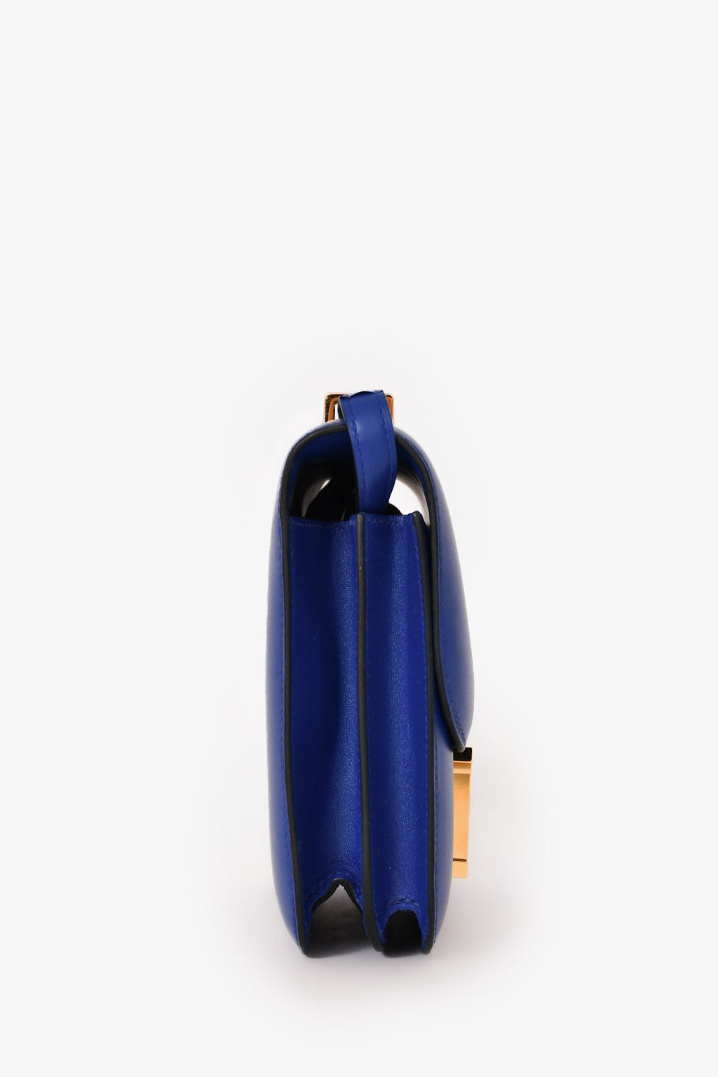 Hermès 2020 Electric Blue Swift Leather Constance 18 GHW