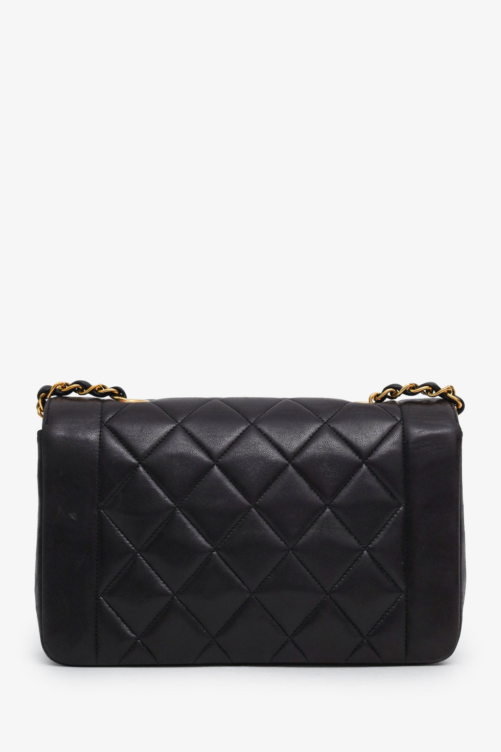 Chanel™ 1994-96 Brown Quilted Lambskin Small Diana Flap Bag