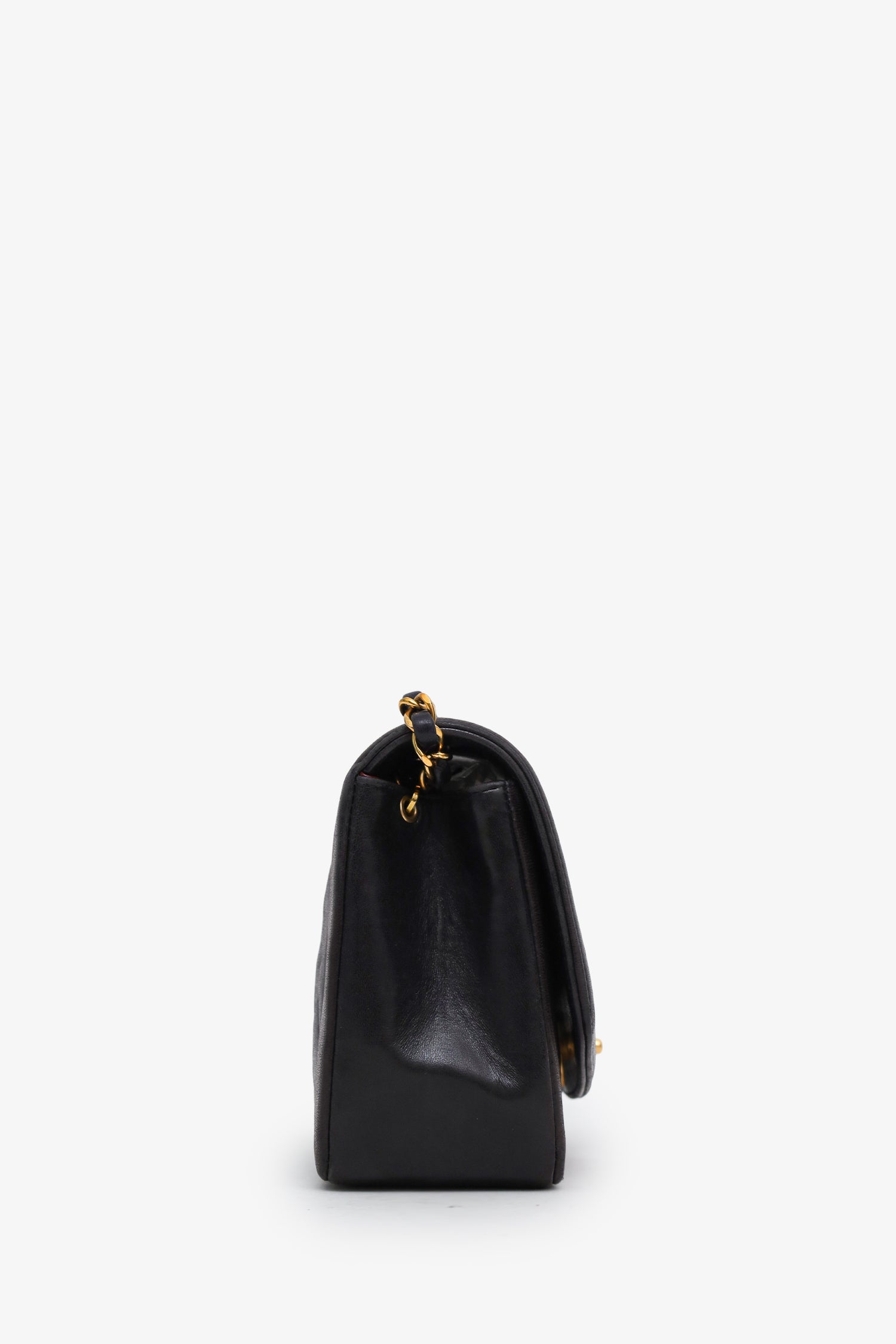 Chanel™ 1994-96 Brown Quilted Lambskin Small Diana Flap Bag
