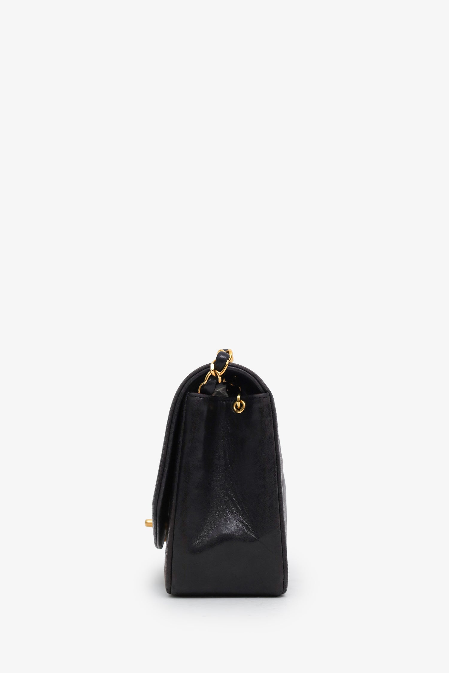Chanel™ 1994-96 Brown Quilted Lambskin Small Diana Flap Bag