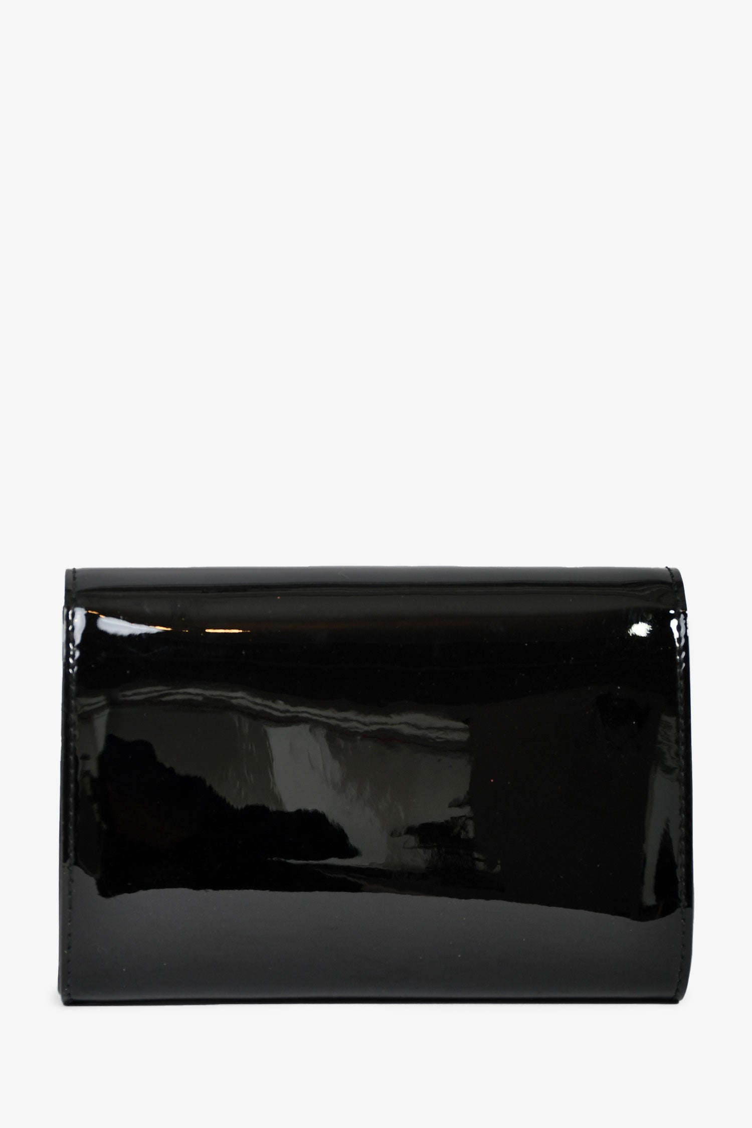 Louis Vuitton Black Patent Leather Louise PM Chain Crossbody Bag