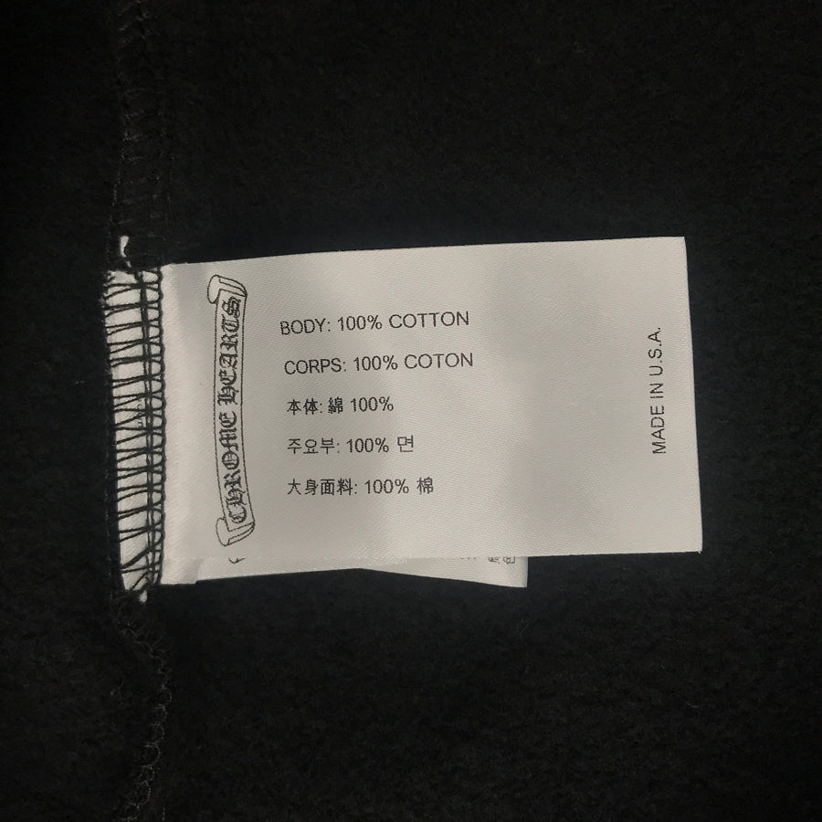 CHROME HEARTS Neck logo print size M Men's Sweatshirt