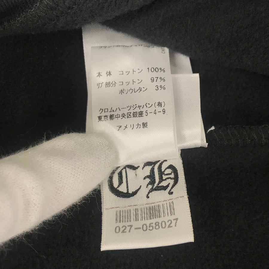 CHROME HEARTS Neck logo print size M Men's Sweatshirt