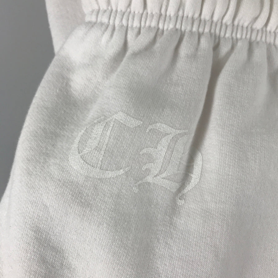 CHROME HEARTS BND BTTM Logo Print Sweatpants #M Side Logo Men's Pants