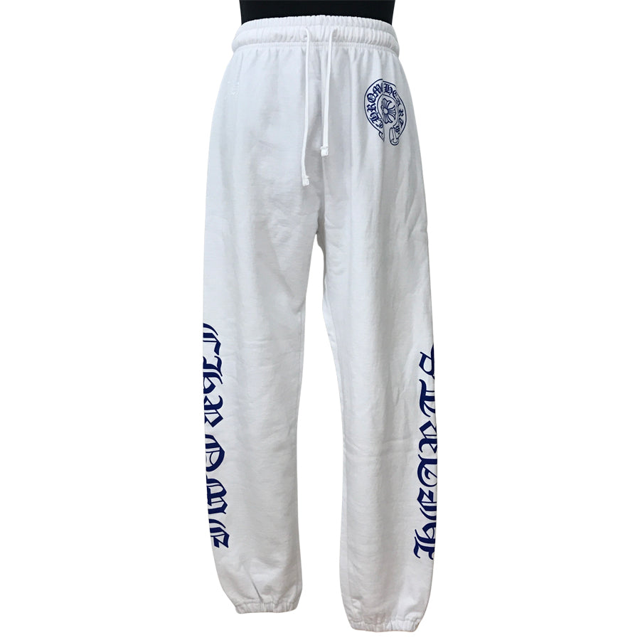 CHROME HEARTS BND BTTM Logo Print Sweatpants #M Side Logo Men's Pants