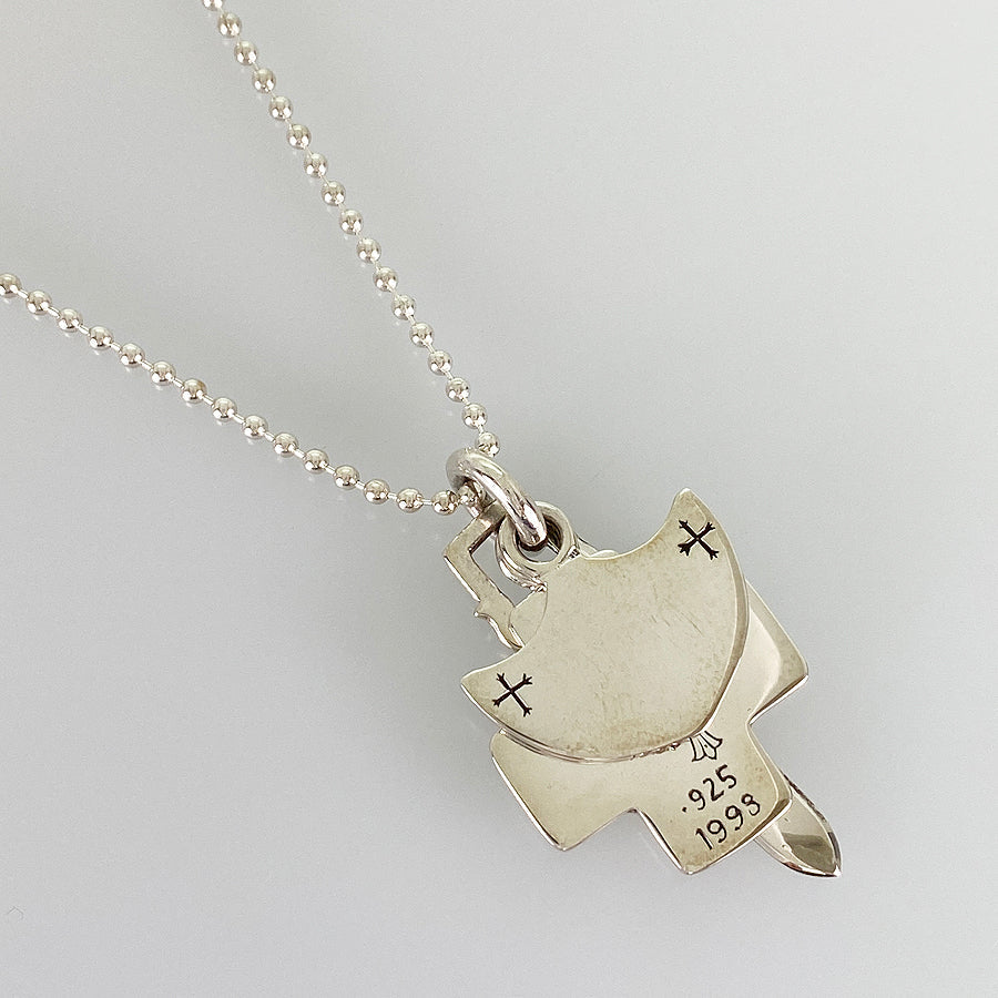 CHROME HEARTS Three Trinkets Pendant Necklace