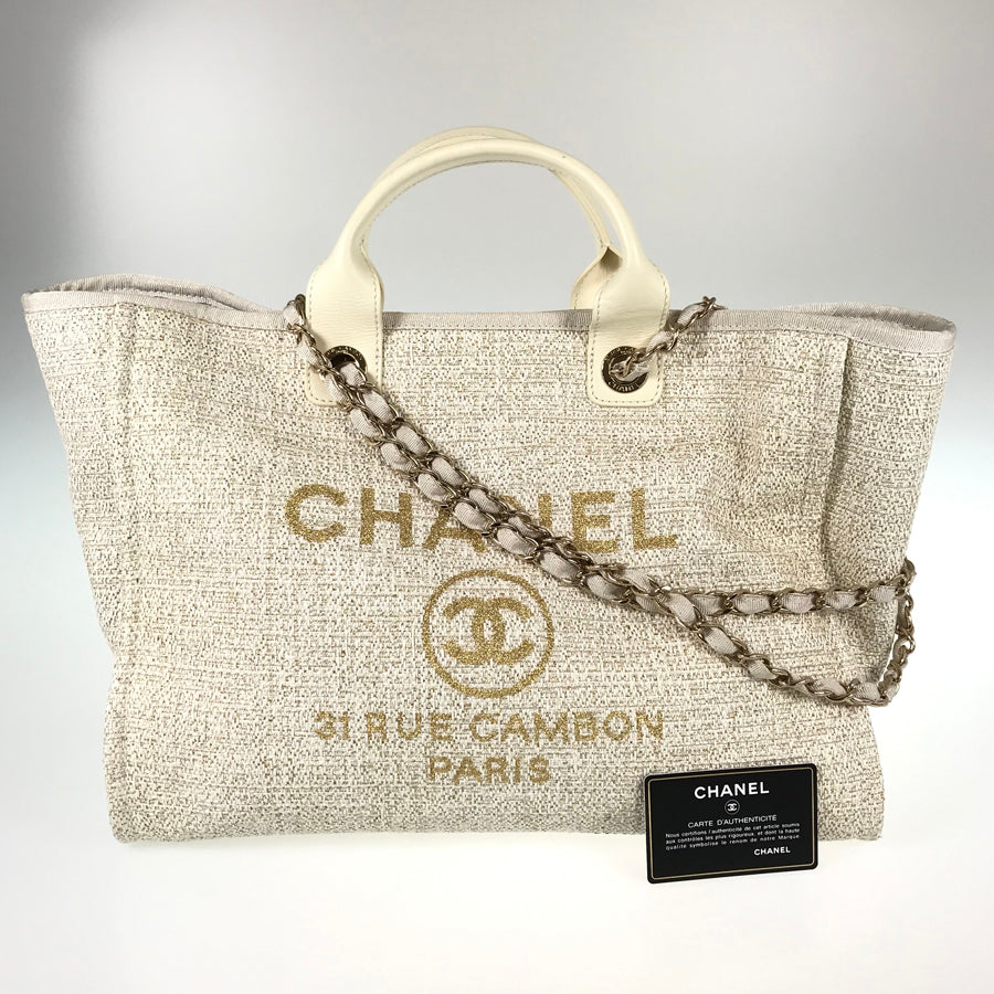 CHANEL Deauville GM Tote bag