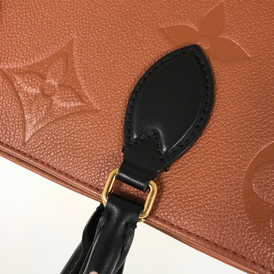 LOUIS VUITTON Monogram Empreinte On The Go MM M58521 Hand bag