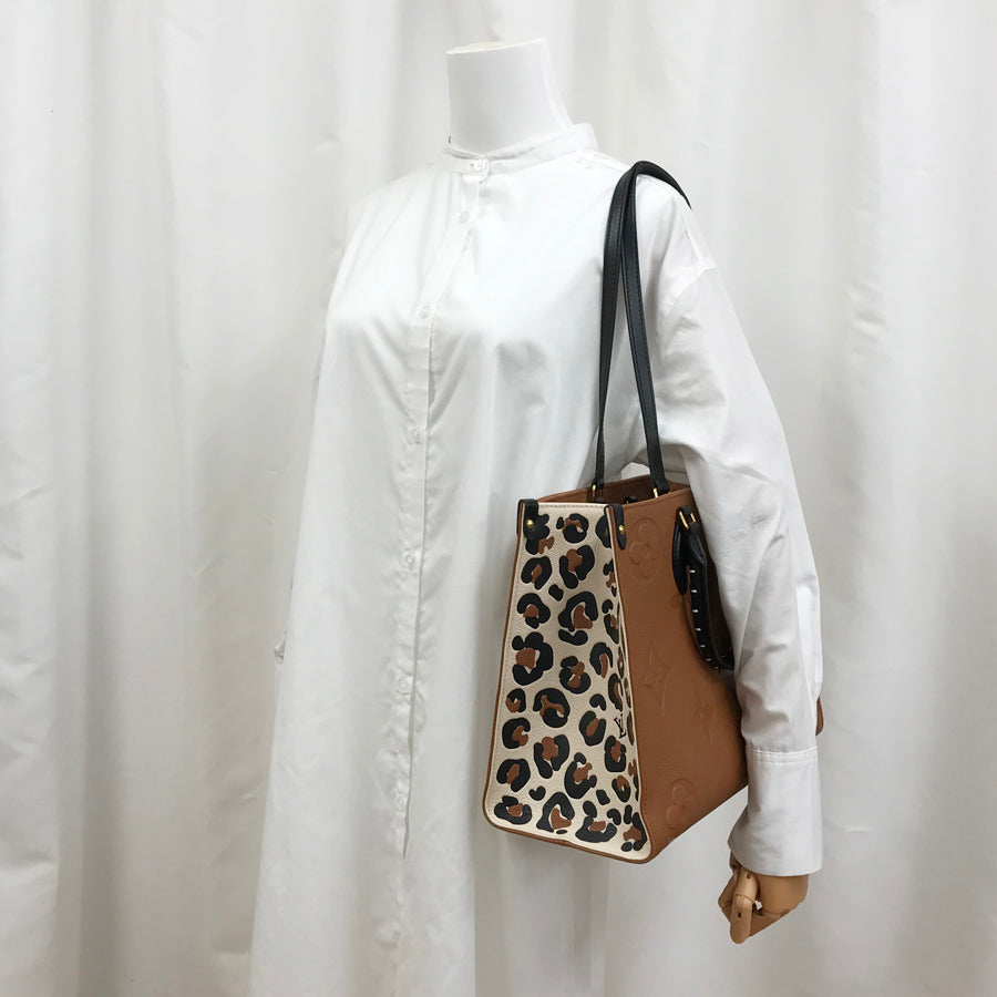 LOUIS VUITTON Monogram Empreinte On The Go MM M58521 Hand bag