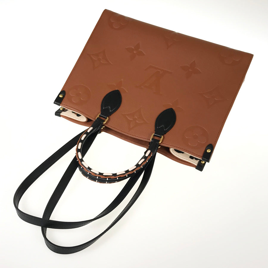 LOUIS VUITTON Monogram Empreinte On The Go MM M58521 Hand bag