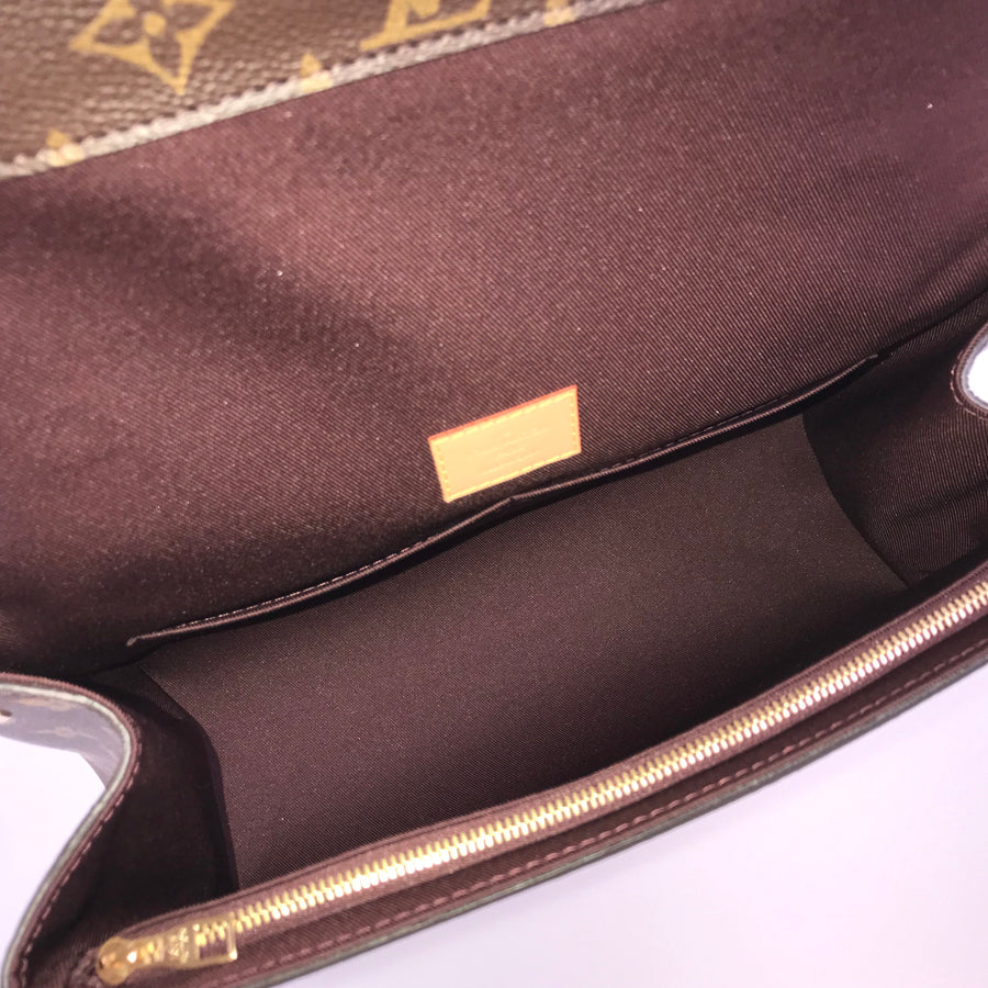 LOUIS VUITTON Monogram Cluny MM M42735 Hand bag