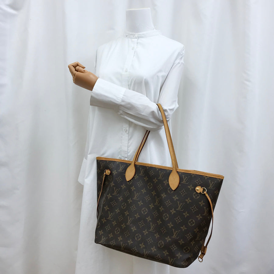 LOUIS VUITTON Monogram Neverfull MM M46975 Tote bag