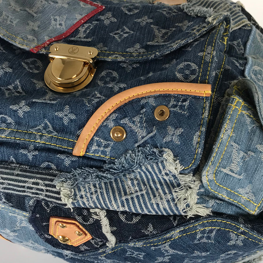 LOUIS VUITTON Monogram Denim Bowly M95376 Shoulder bag