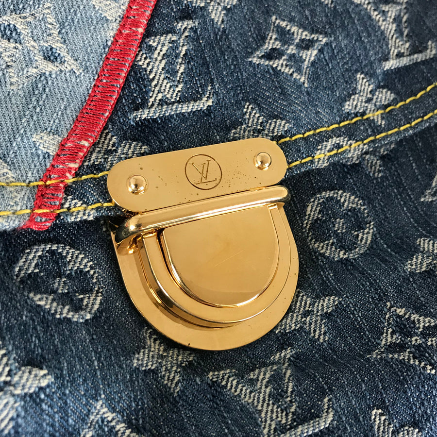 LOUIS VUITTON Monogram Denim Bowly M95376 Shoulder bag