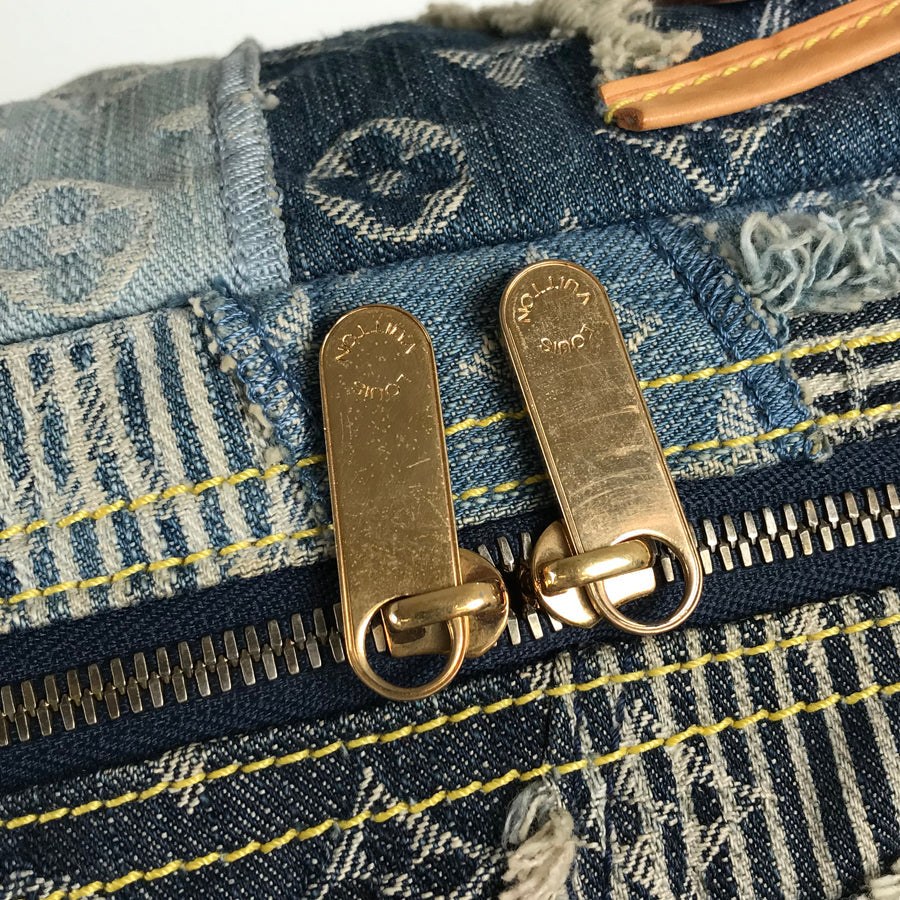 LOUIS VUITTON Monogram Denim Bowly M95376 Shoulder bag