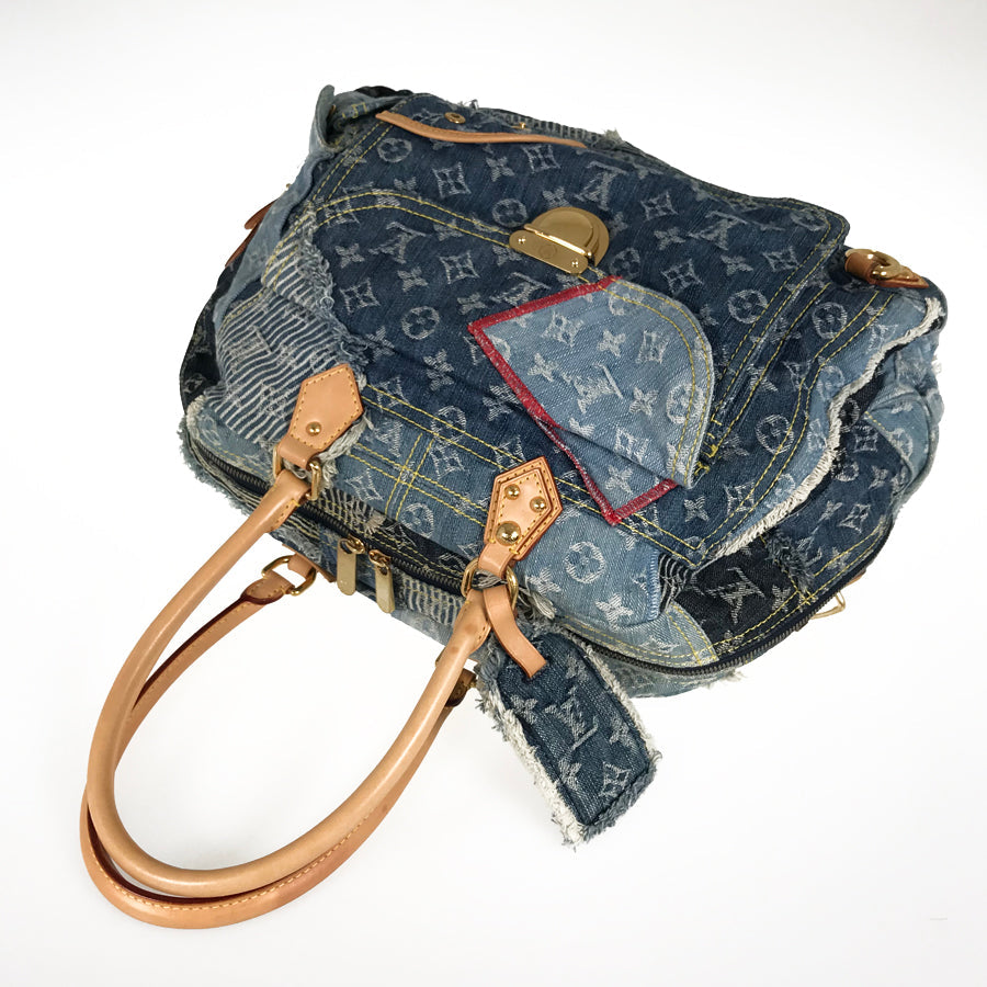 LOUIS VUITTON Monogram Denim Bowly M95376 Shoulder bag