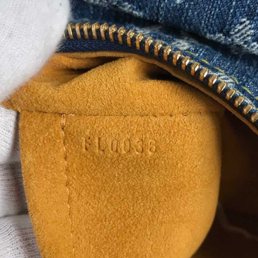 LOUIS VUITTON Monogram Denim Baggy PM M95049 Shoulder bag