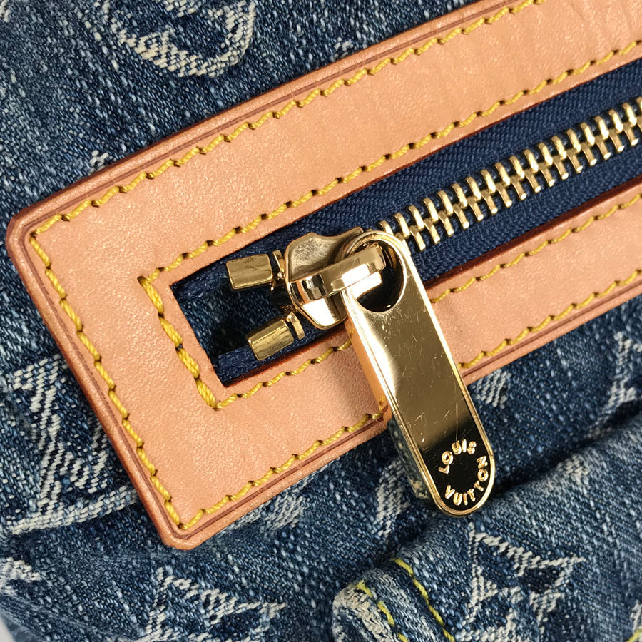 LOUIS VUITTON Monogram Denim Baggy PM M95049 Shoulder bag