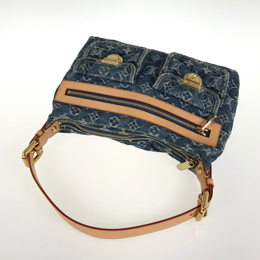 LOUIS VUITTON Monogram Denim Baggy PM M95049 Shoulder bag