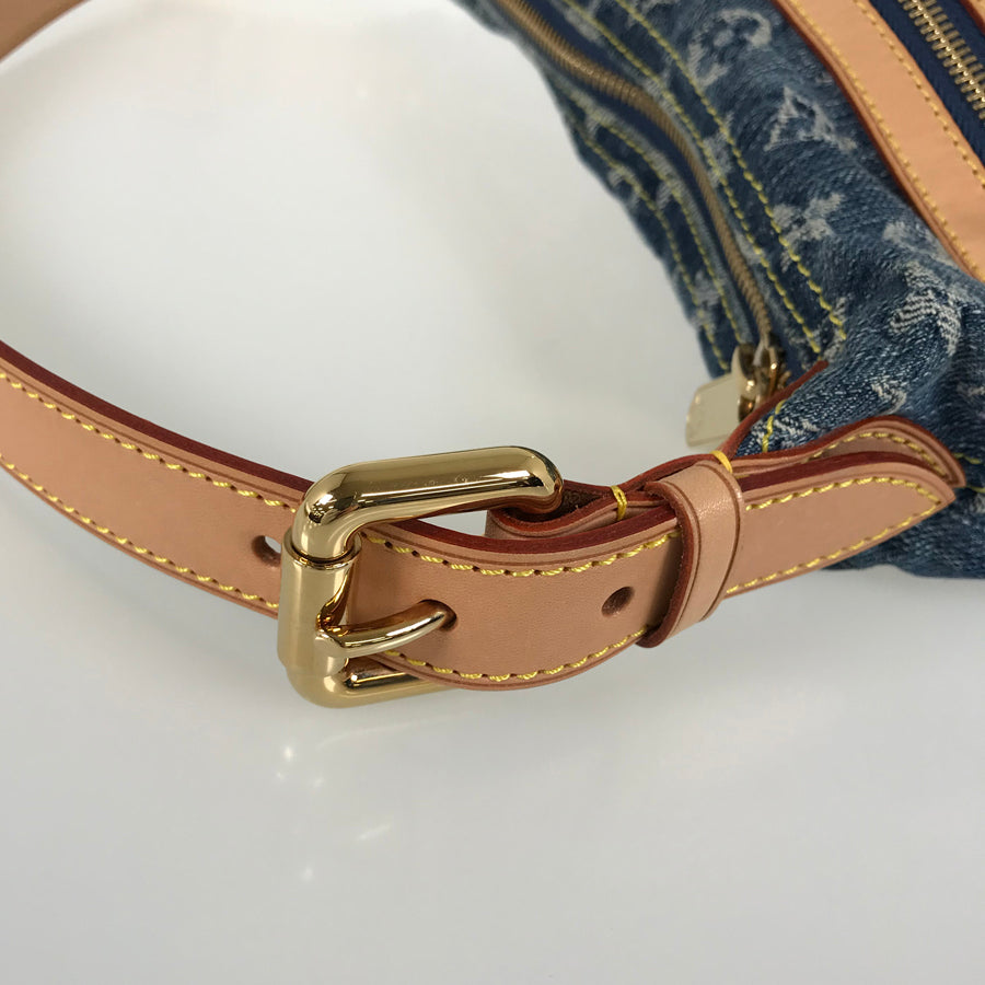 LOUIS VUITTON Monogram Denim Baggy PM M95049 Shoulder bag