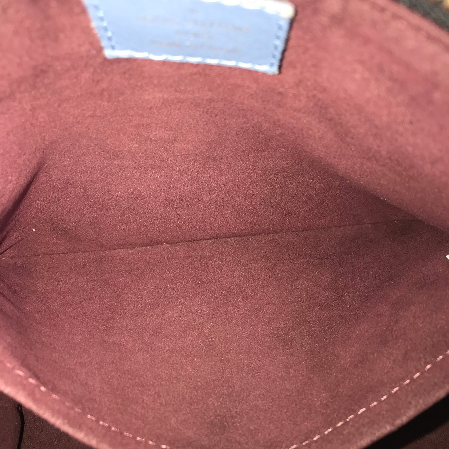 LOUIS VUITTON Monogram Mini Zipped Hobo M55090 Hand bag