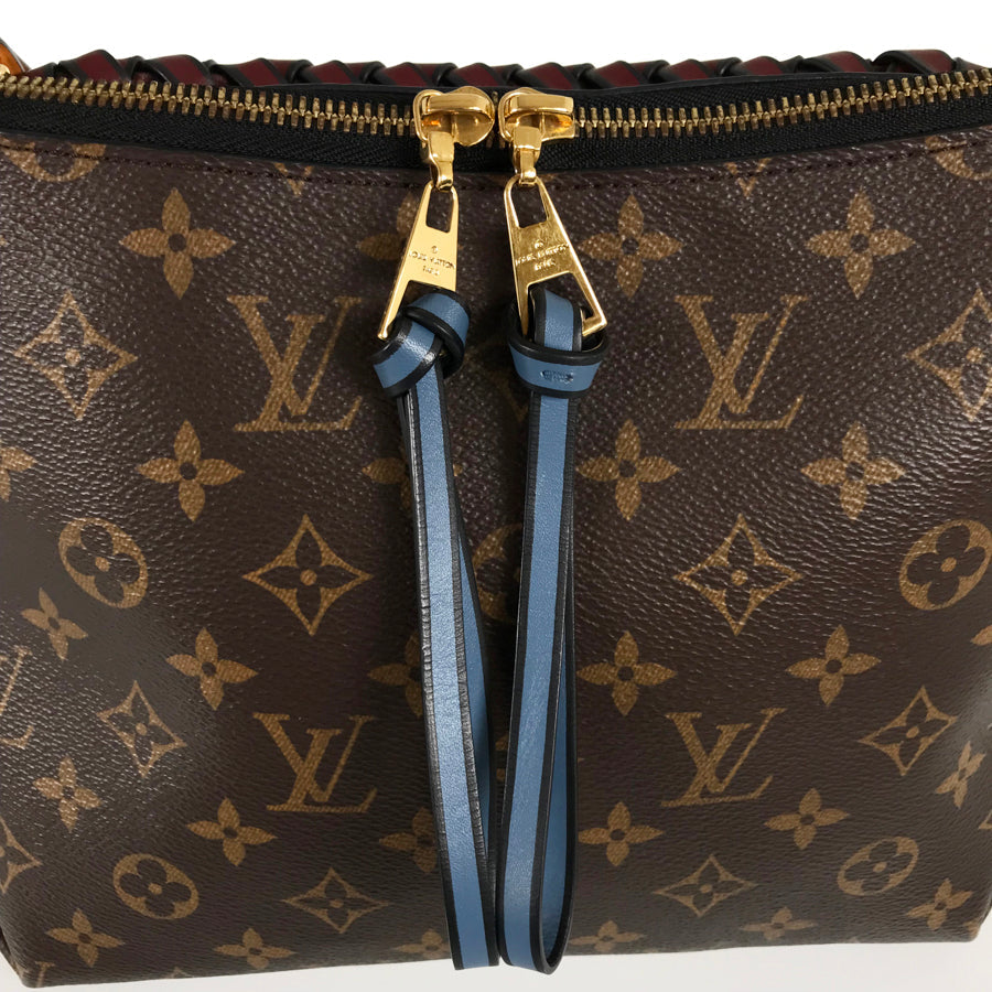 LOUIS VUITTON Monogram Mini Zipped Hobo M55090 Hand bag