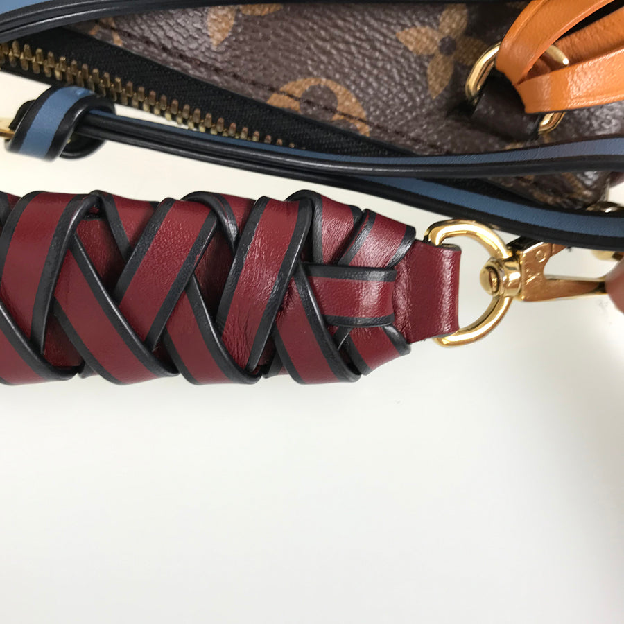 LOUIS VUITTON Monogram Mini Zipped Hobo M55090 Hand bag