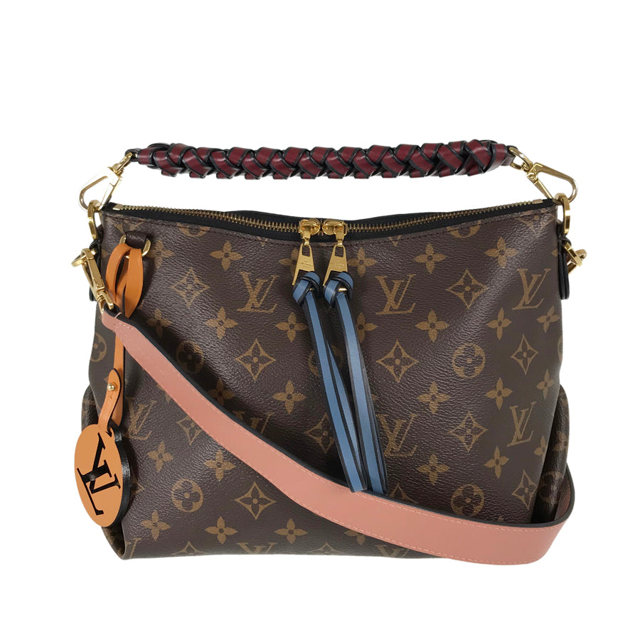 LOUIS VUITTON Monogram Mini Zipped Hobo M55090 Hand bag