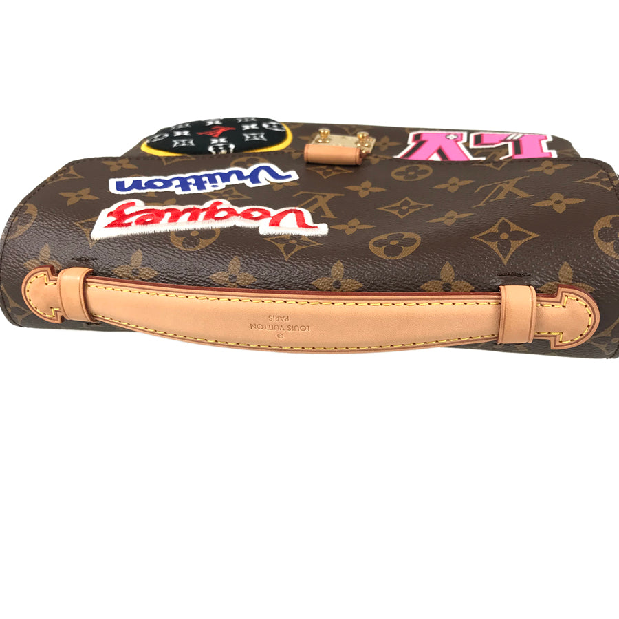 LOUIS VUITTON Monogram Pochette Metis MM Patches M43991 Hand bag