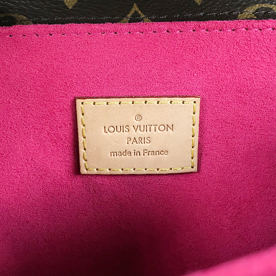 LOUIS VUITTON Monogram Pochette Metis MM Patches M43991 Hand bag