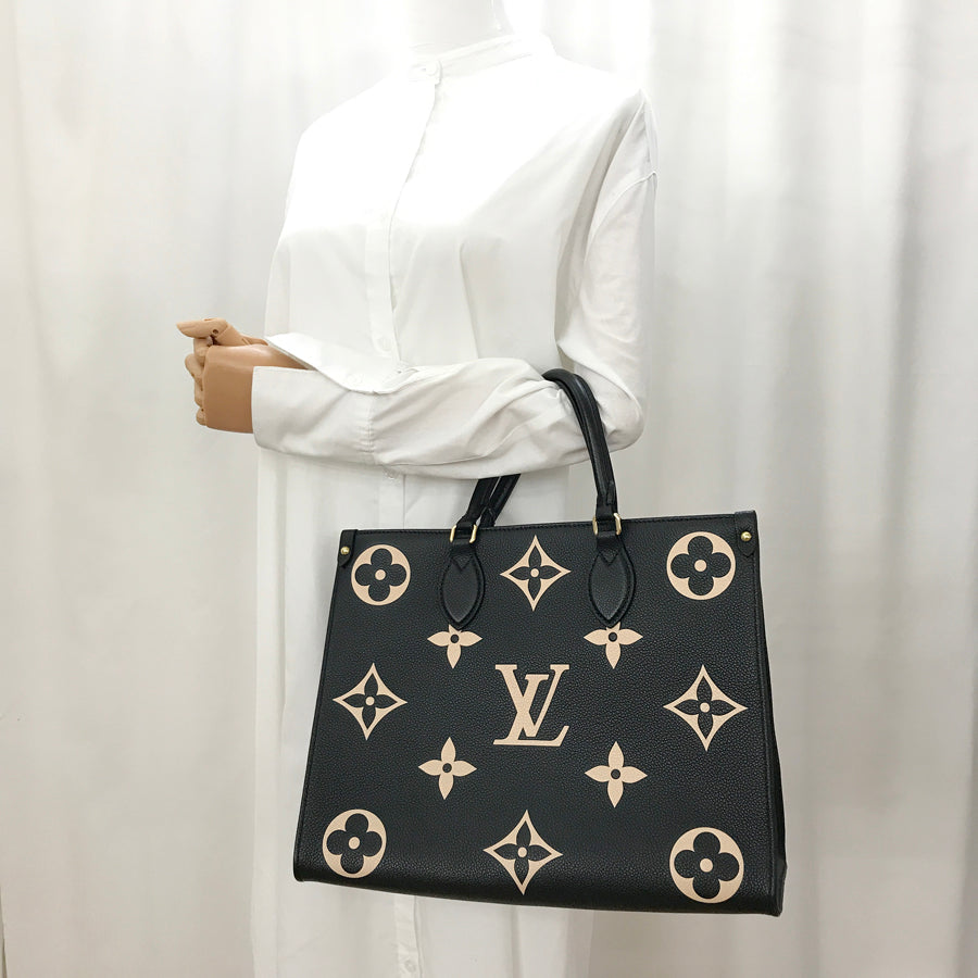 LOUIS VUITTON Monogram Empreinte On The Go MM M45495 Tote bag