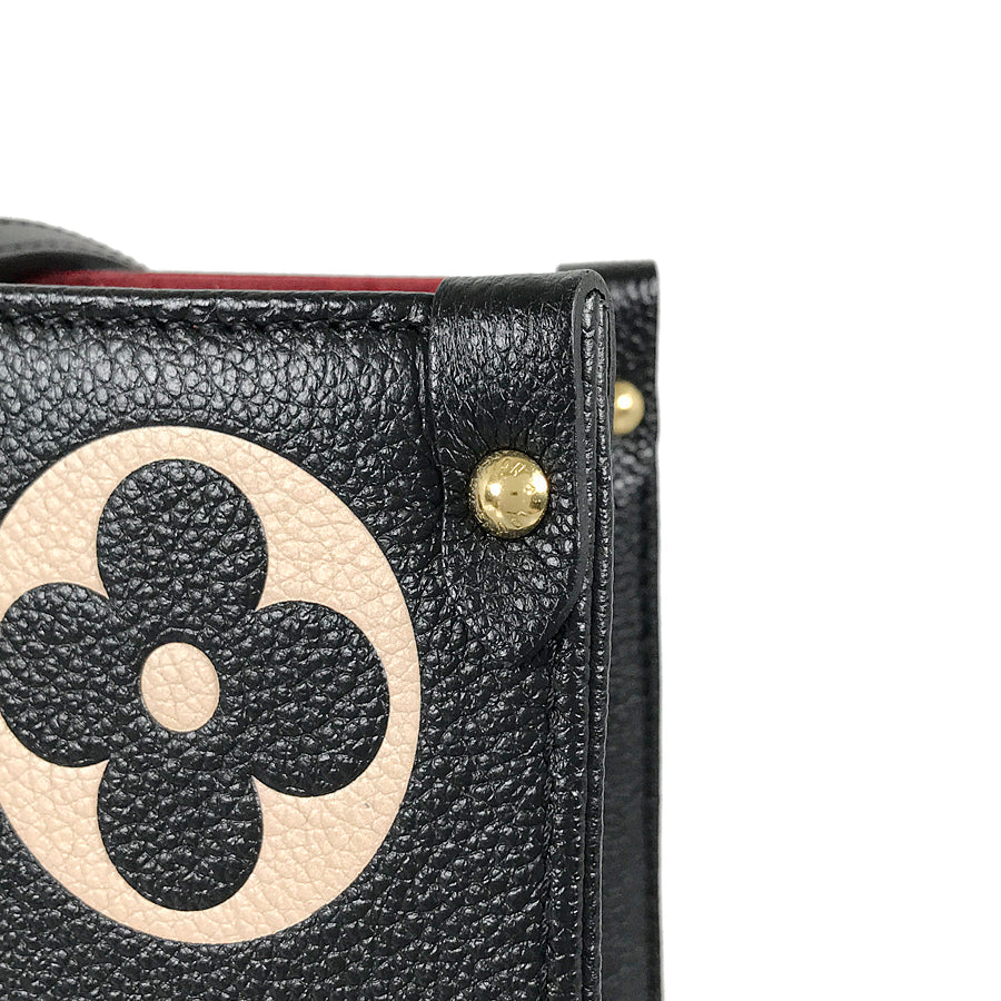 LOUIS VUITTON Monogram Empreinte On The Go MM M45495 Tote bag