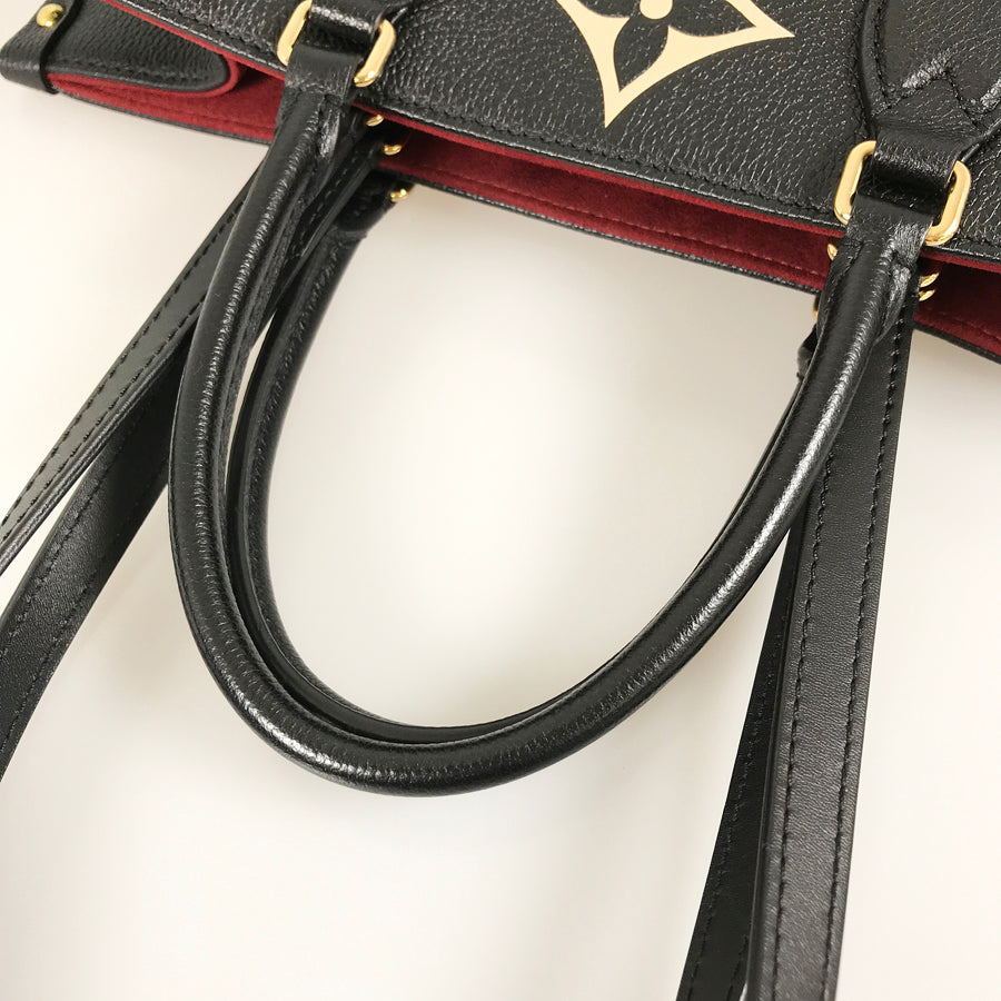 LOUIS VUITTON Monogram Empreinte On The Go MM M45495 Tote bag
