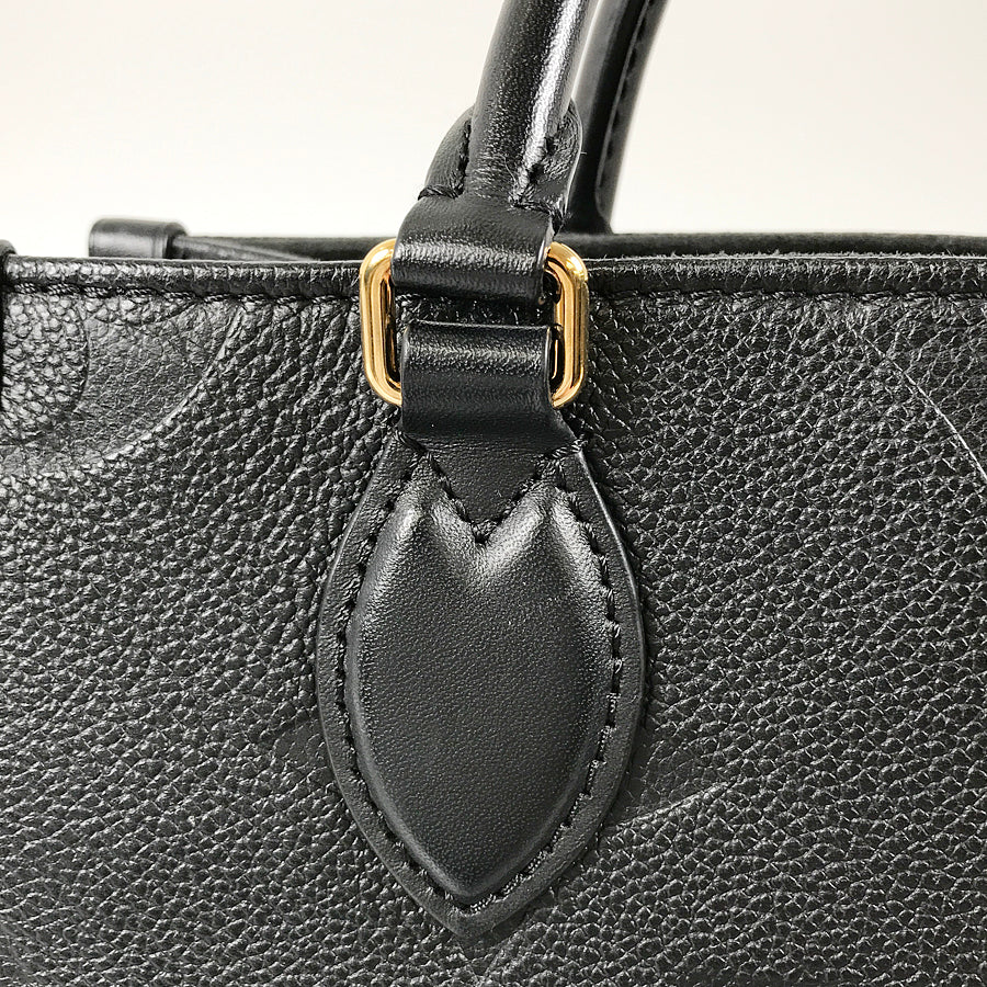 LOUIS VUITTON Monogram Empreinte On The Go PM M45653 Hand bag