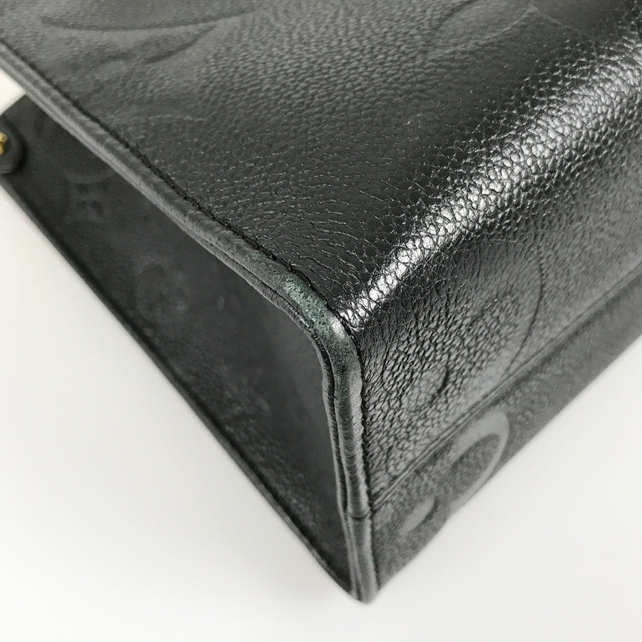 LOUIS VUITTON Monogram Empreinte On The Go PM M45653 Hand bag